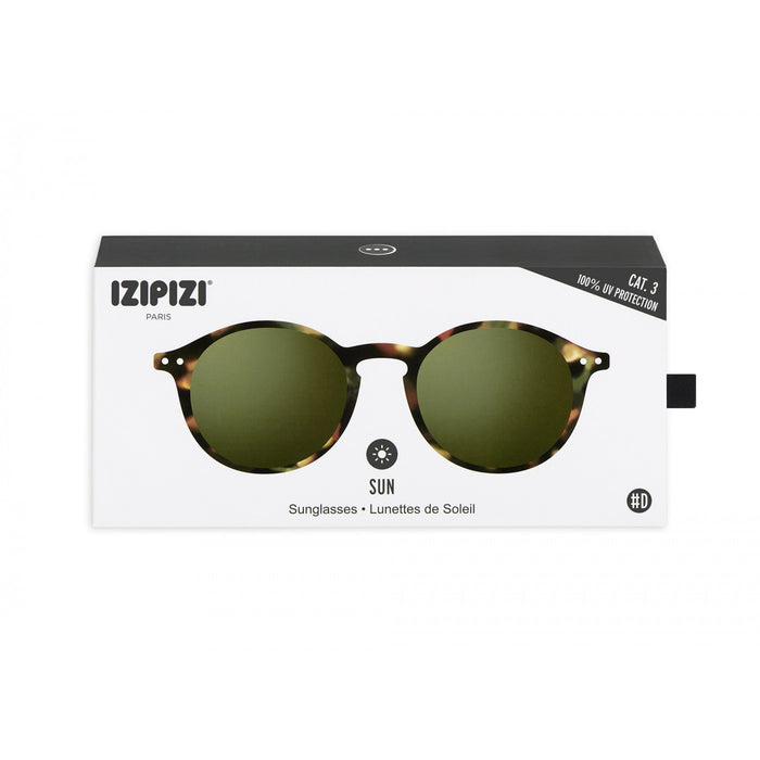 IZIPIZI - #D SUN, tortoise green lenses