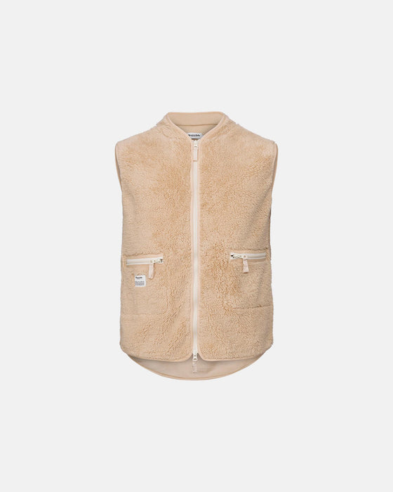 Resteröds - Fleece Vest Recycled, beige