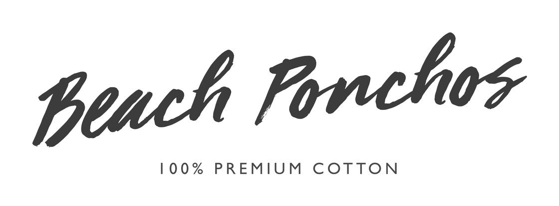 Unique Love - Beach Poncho / Stripes black