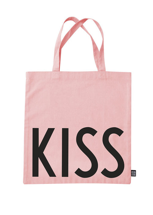Design Letters - Lieblings-Tragetasche KISS / Pink