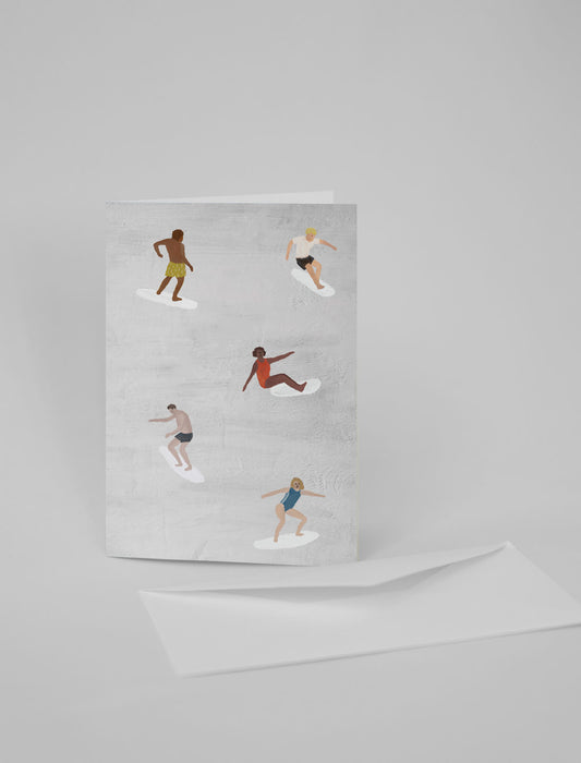 Fine Little Day - Surfers Folded Card A6 mit Umschlag