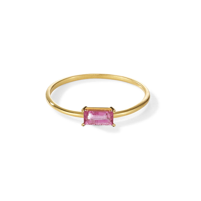 yours.Jewelry - Savoy Ceremony Ring, pink
